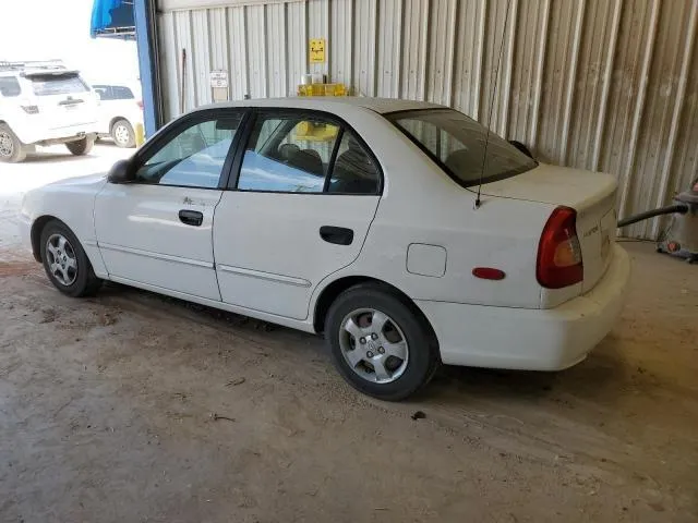 KMHCG45C82U380280 2002 2002 Hyundai Accent- GL 2