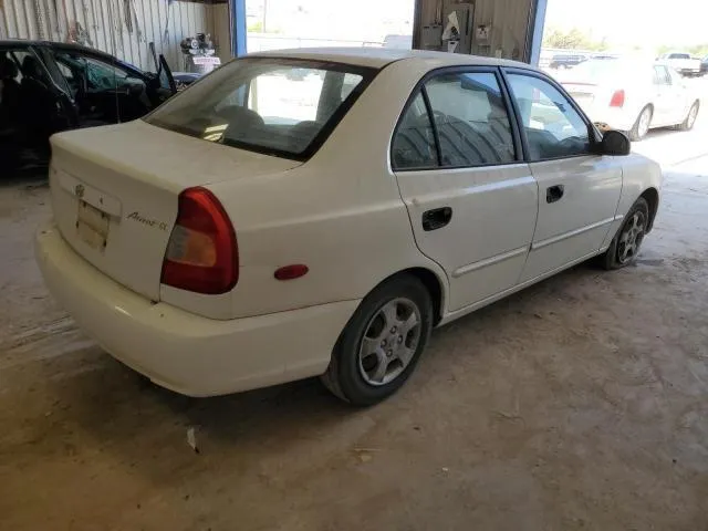 KMHCG45C82U380280 2002 2002 Hyundai Accent- GL 3