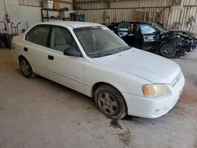 KMHCG45C82U380280 2002 2002 Hyundai Accent- GL 4