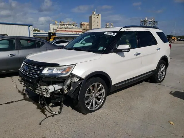 1FM5K7F88HGC70243 2017 2017 Ford Explorer- Limited 1