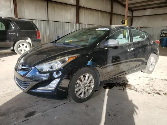 KMHDH4AE0GU638419 2016 2016 Hyundai Elantra- SE 1