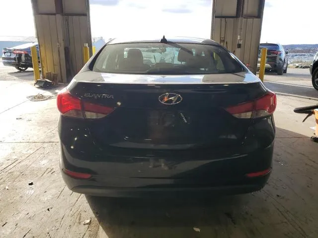 KMHDH4AE0GU638419 2016 2016 Hyundai Elantra- SE 6