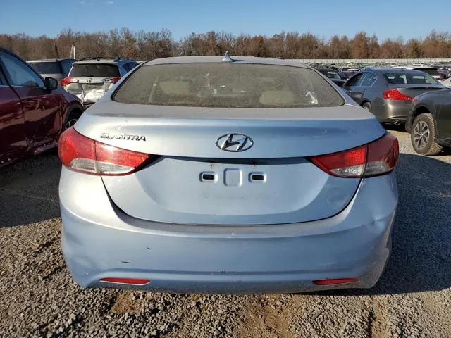 KMHDH4AE9DU789674 2013 2013 Hyundai Elantra- Gls 6