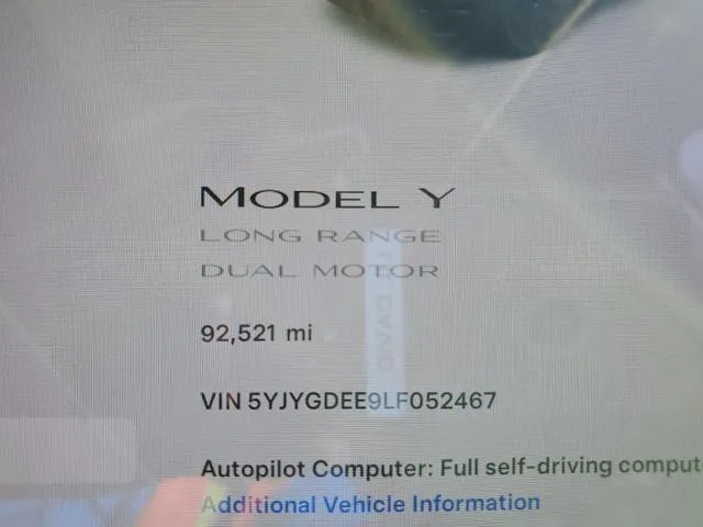 5YJYGDEE9LF052467 2020 2020 Tesla MODEL Y 9