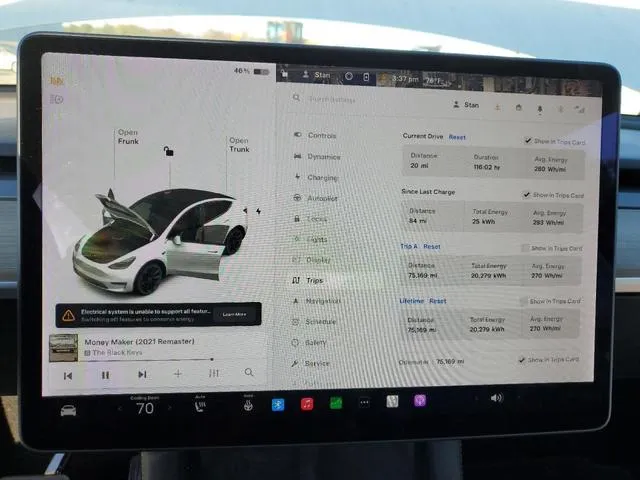 5YJYGDEEXMF286621 2021 2021 Tesla MODEL Y 9