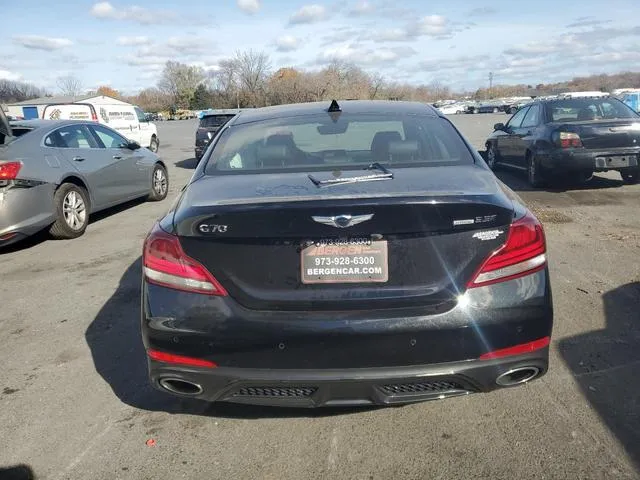 KMTG34LE5MU076656 2021 2021 Genesis G70- Prestige 6