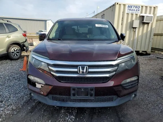 5FNYF5H36HB039959 2017 2017 Honda Pilot- EX 5