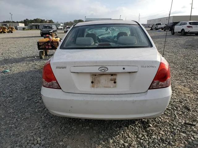 KMHDN46DX4U769782 2004 2004 Hyundai Elantra- Gls 6