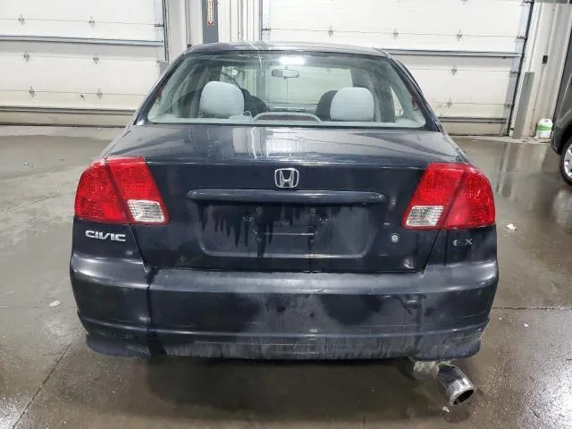 1HGES26705L005500 2005 2005 Honda Civic- EX 6