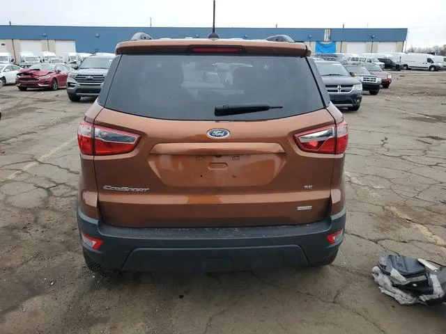 MAJ6P1UL9JC213681 2018 2018 Ford Ecosport- SE 6