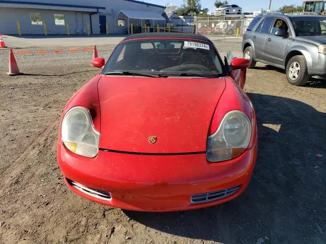 WP0CA29851U620089 2001 2001 Porsche Boxster 5