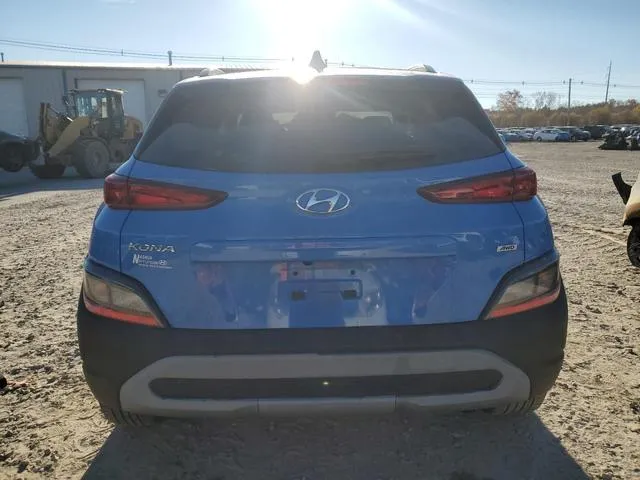 KM8K6CAB2NU820987 2022 2022 Hyundai Kona- Sel 6