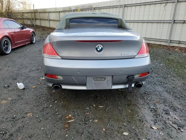 WBAEK734X4B321350 2004 2004 BMW 6 Series- 645 Ci Automatic 6