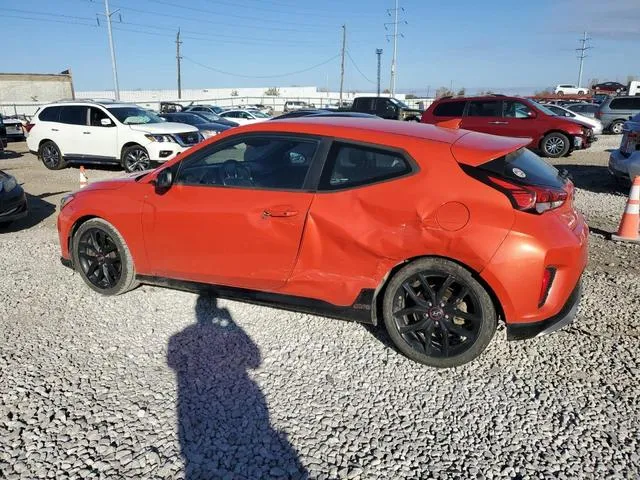 KMHTH6AB0LU024445 2020 2020 Hyundai Veloster- Turbo 2