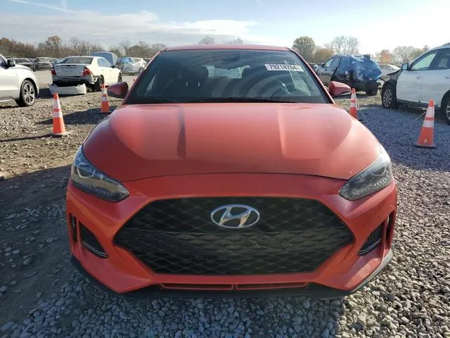 KMHTH6AB0LU024445 2020 2020 Hyundai Veloster- Turbo 5