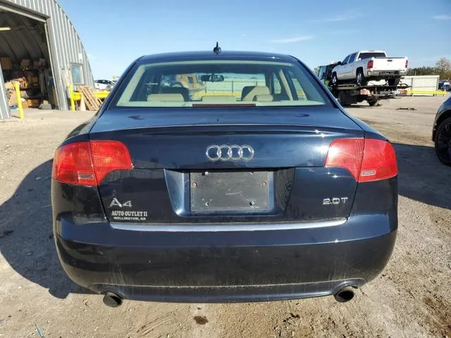 WAUAF78E98A168508 2008 2008 Audi A4- 2-0T 6