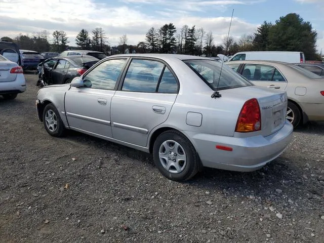 KMHCG45C05U618580 2005 2005 Hyundai Accent- GL 2