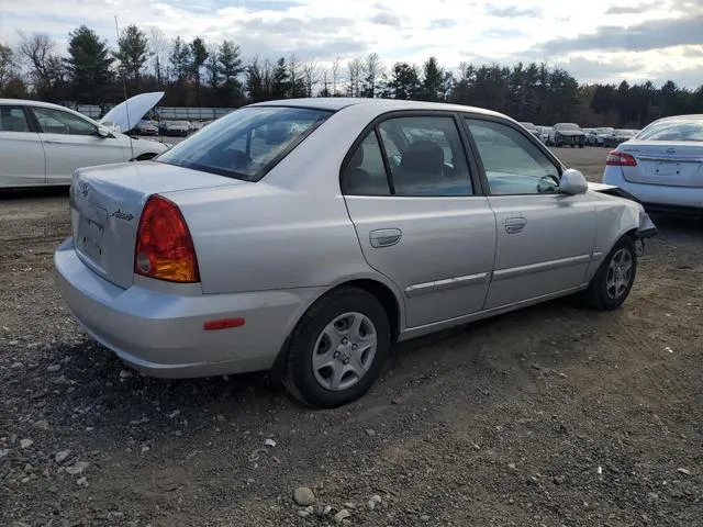 KMHCG45C05U618580 2005 2005 Hyundai Accent- GL 3