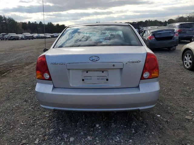 KMHCG45C05U618580 2005 2005 Hyundai Accent- GL 6