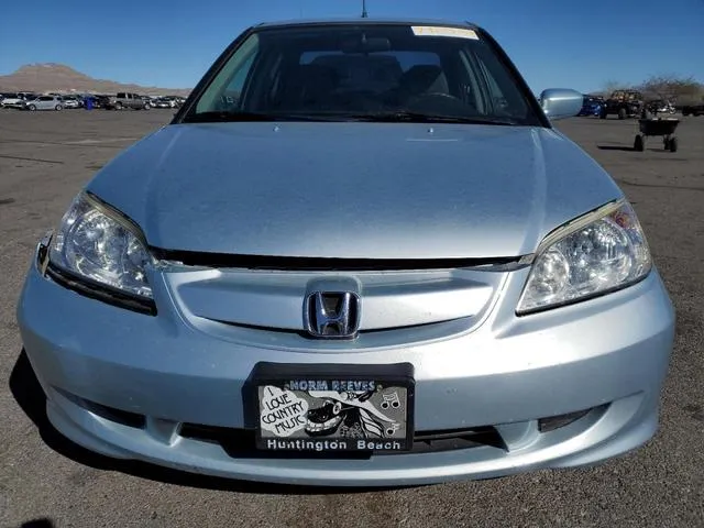 JHMES96665S020652 2005 2005 Honda Civic- Hybrid 5