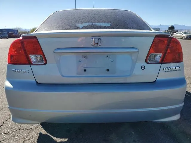 JHMES96665S020652 2005 2005 Honda Civic- Hybrid 6