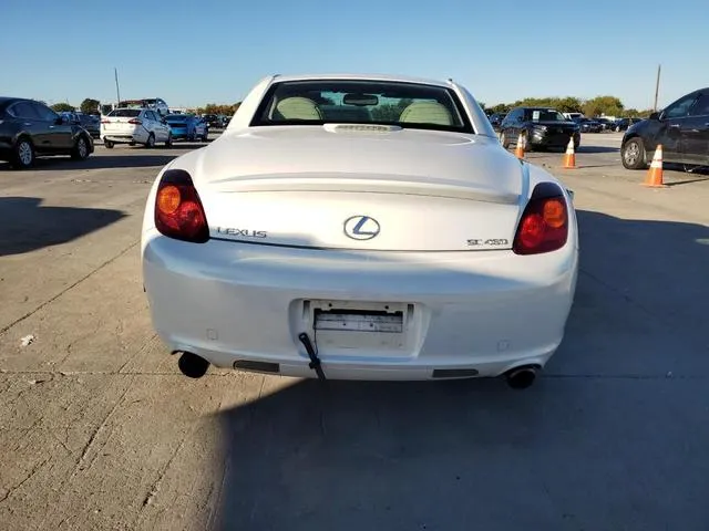 JTHFN48YX30039551 2003 2003 Lexus SC- 430 6