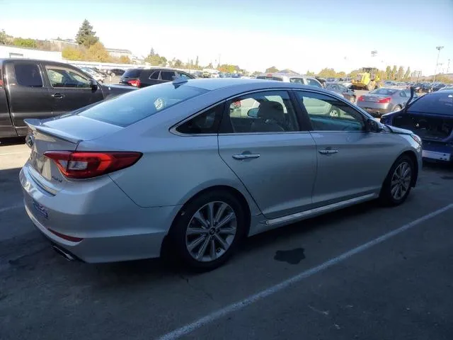 5NPE34AFXHH490324 2017 2017 Hyundai Sonata- Sport 3