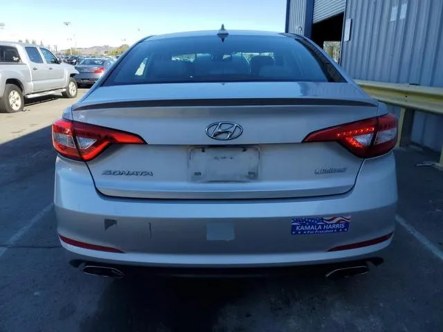 5NPE34AFXHH490324 2017 2017 Hyundai Sonata- Sport 6