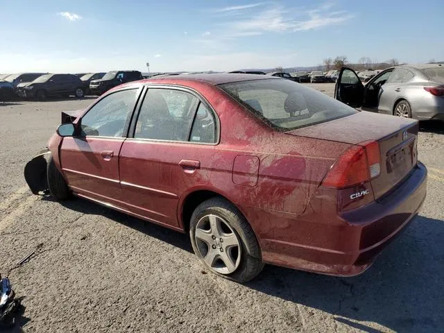 2HGES26765H547116 2005 2005 Honda Civic- EX 2