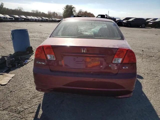 2HGES26765H547116 2005 2005 Honda Civic- EX 6