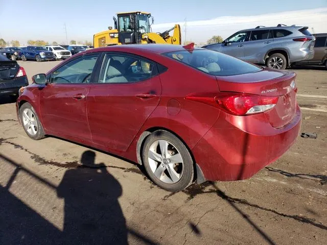 5NPDH4AE5DH391893 2013 2013 Hyundai Elantra- Gls 2