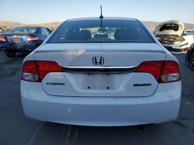 JHMFA362X9S012464 2009 2009 Honda Civic- Hybrid 6