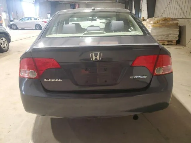 JHMFA36258S019191 2008 2008 Honda Civic- Hybrid 6