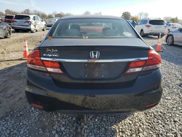 19XFB2F50DE091089 2013 2013 Honda Civic- LX 6