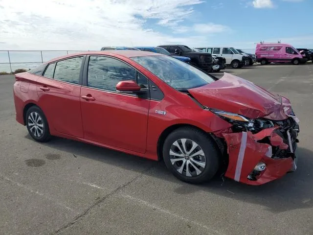 JTDKAMFPXM3180397 2021 2021 Toyota Prius- LE 4