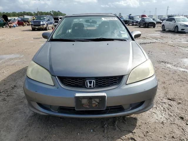 1HGEM229X5L039378 2005 2005 Honda Civic- EX 5