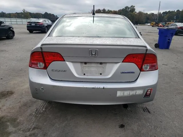 JHMFA36248S027993 2008 2008 Honda Civic- Hybrid 6