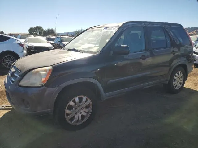 JHLRD78855C002298 2005 2005 Honda CR-V- EX 1