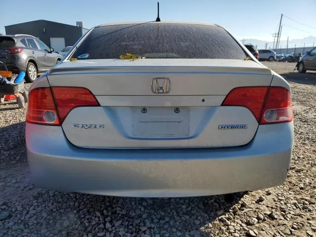 JHMFA36226S010591 2006 2006 Honda Civic- Hybrid 6