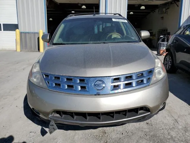 JN8AZ08W45W400686 2005 2005 Nissan Murano- SL 5