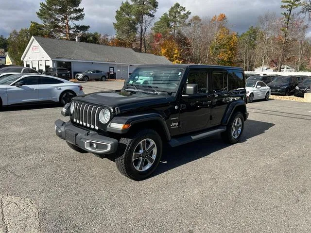 1C4HJXEN8JW246774 2018 2018 Jeep Wrangler- Sahara 2