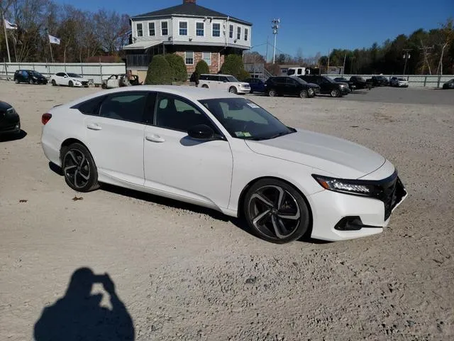 1HGCV1F32MA074267 2021 2021 Honda Accord- Sport 4