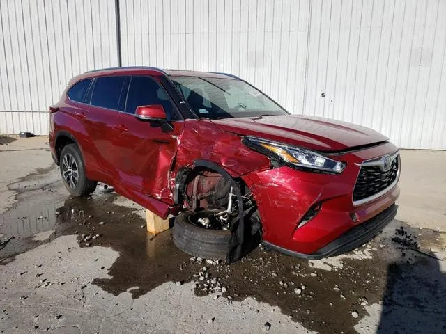 5TDHARAH4LS502892 2020 2020 Toyota Highlander- Hybrid Xle 4