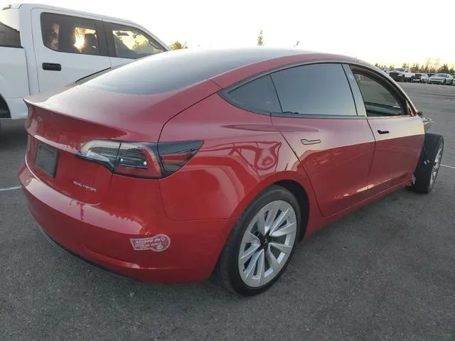 5YJ3E1EB9NF276863 2022 2022 Tesla MODEL 3 3