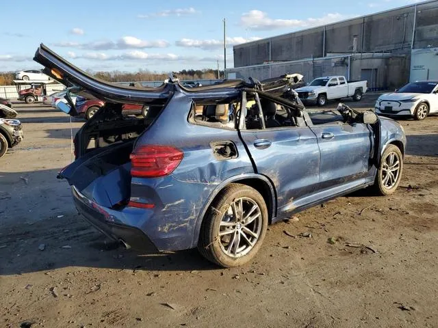 5UXTY5C02M9F11596 2021 2021 BMW X3- Xdrive30I 3