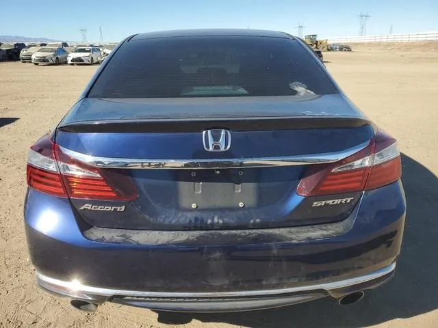 1HGCR2F5XGA167778 2016 2016 Honda Accord- Sport 6