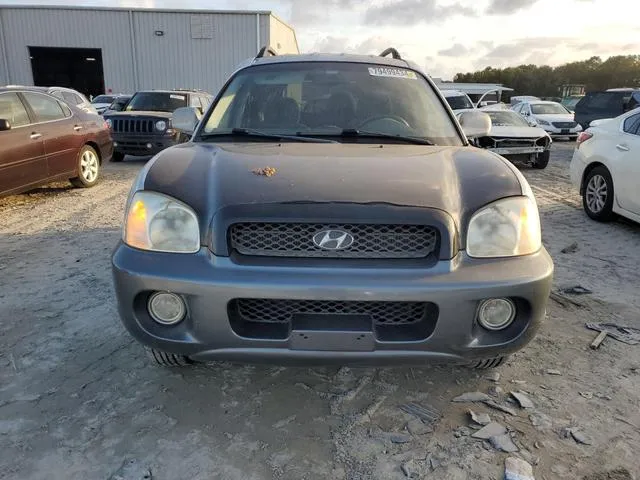 KM8SC83DX1U090034 2001 2001 Hyundai Santa Fe- Gls 5