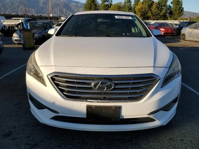 5NPE24AF3FH131607 2015 2015 Hyundai Sonata- SE 5