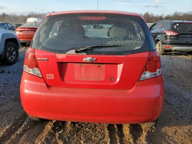 KL1TD62694B275373 2004 2004 Chevrolet Aveo 6