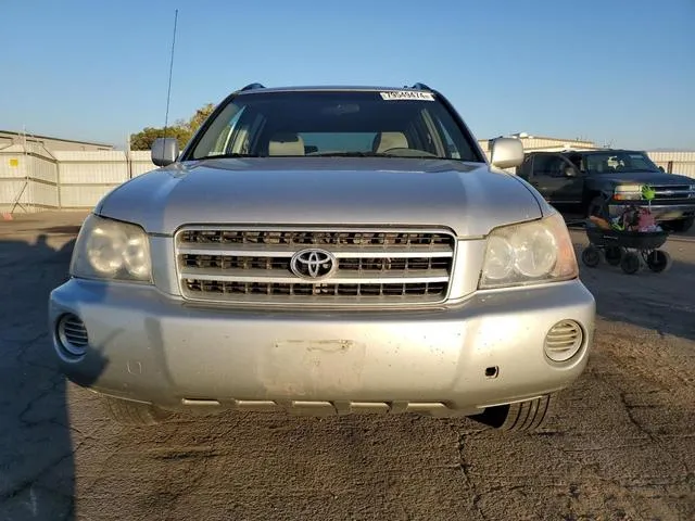 JTEGD21A220042528 2002 2002 Toyota Highlander 5